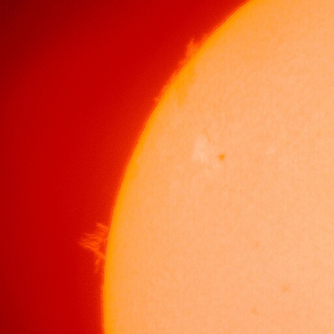 プロミネンス（東端）