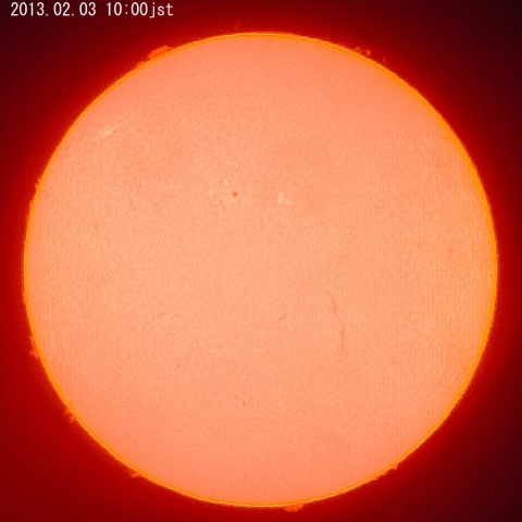 太陽、2月3日（１）