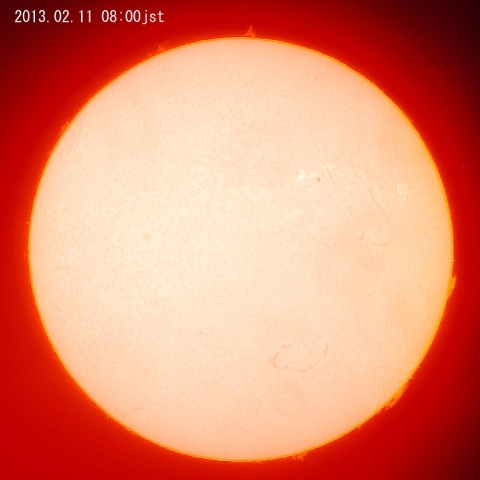 太陽、2月11日（1）