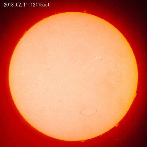 太陽、2月11日（3）