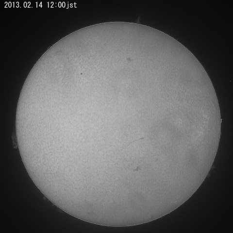 太陽、2月14日(2)