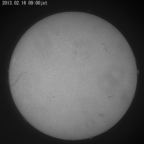 太陽、2月16日（２）