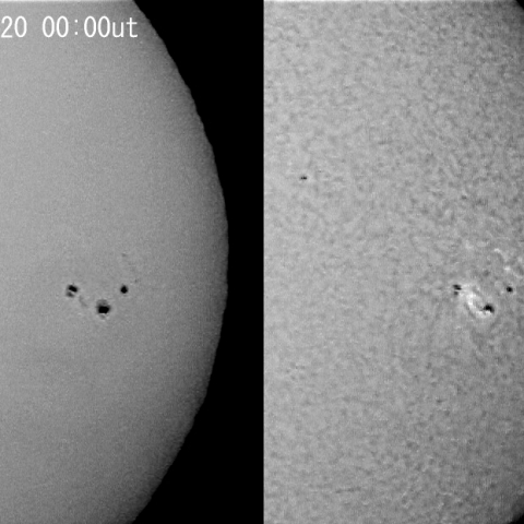 黒点群、2月20日