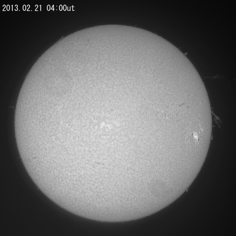 太陽、2月21日（２）
