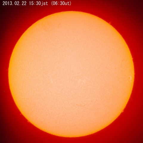 太陽、2月22日