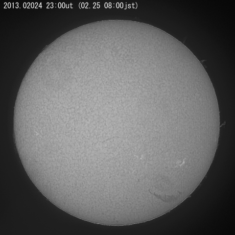 太陽、2月25日（２）