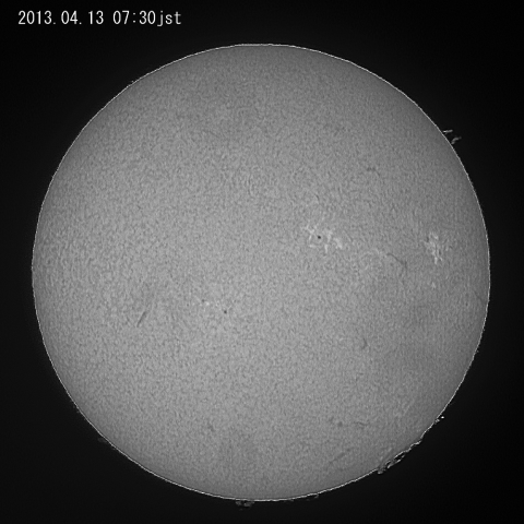 太陽、4月13日（２）