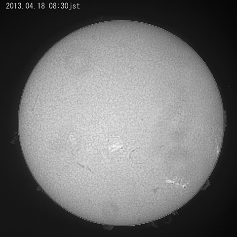 太陽、4月18日（2）