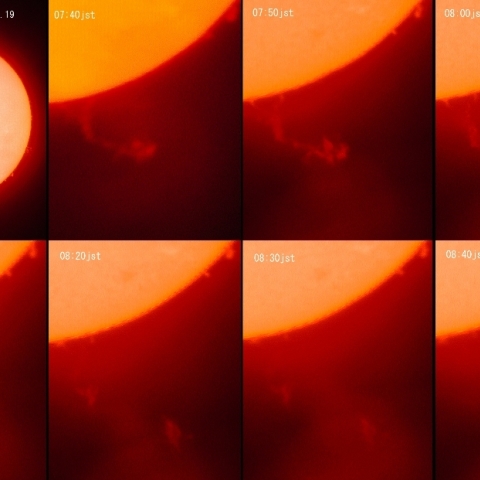 プロミネンス、4月19日