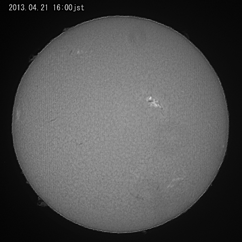 太陽、4月21日（２）