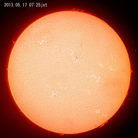 太陽、5月17日（１）