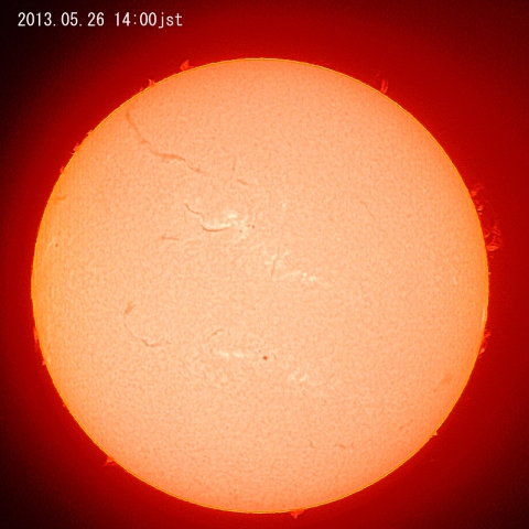 太陽、5月26日