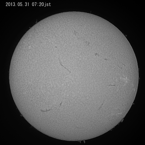 太陽、5月31日（２）