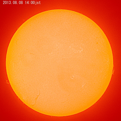 太陽、8月8日