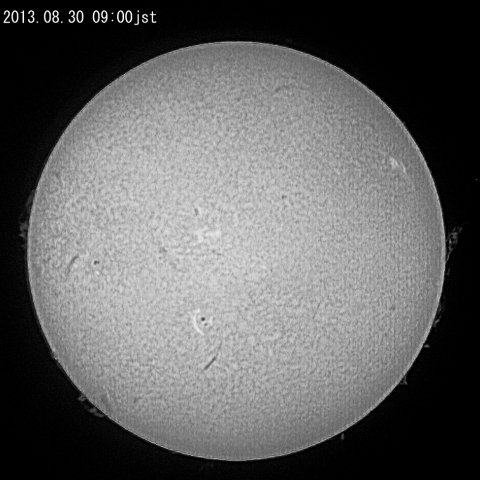 太陽、8月30日（２）