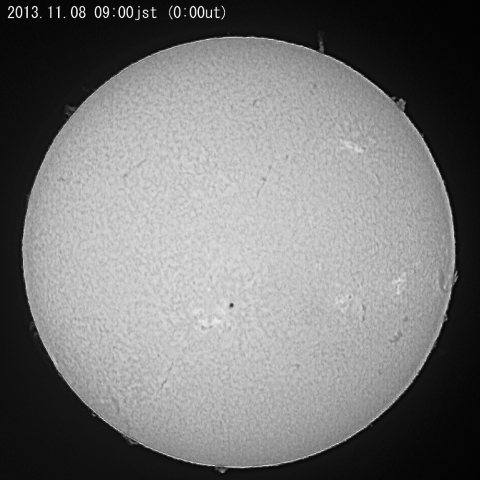 太陽、11月8日（２）