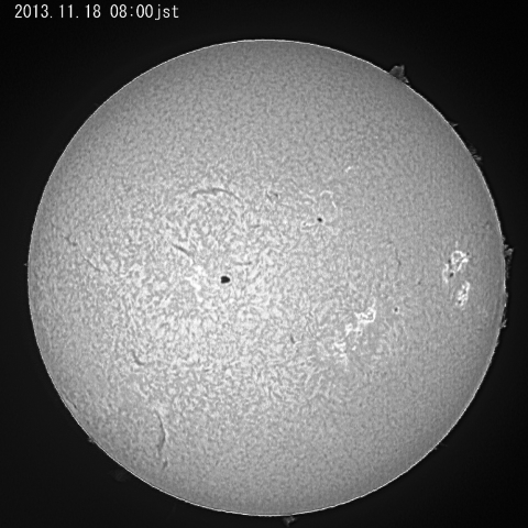 太陽（２）11月18日