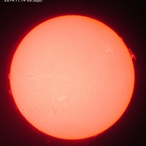 太陽、11月14日（２）