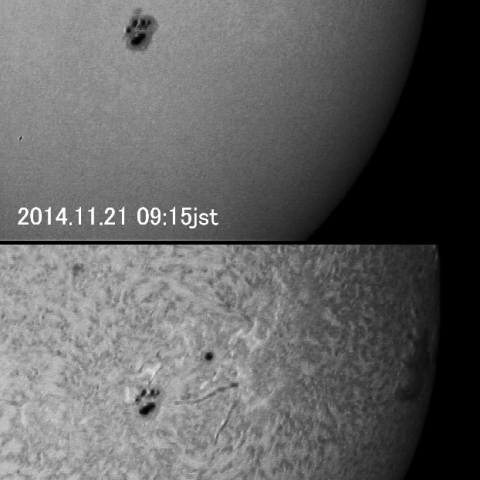 太陽黒点（１）