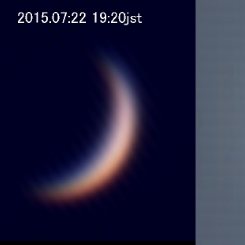 内合前の金星の変化