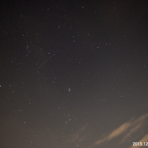 ふたご座流星群