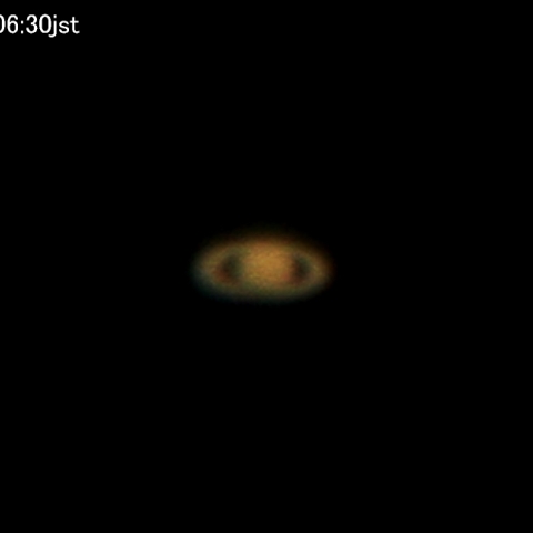 土星（2016年初ショット）