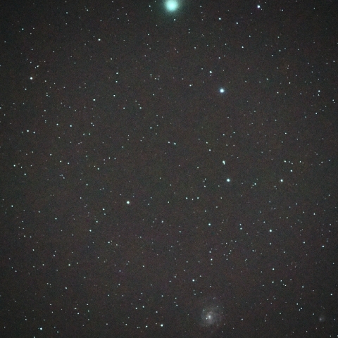 カタリナ彗星とM101