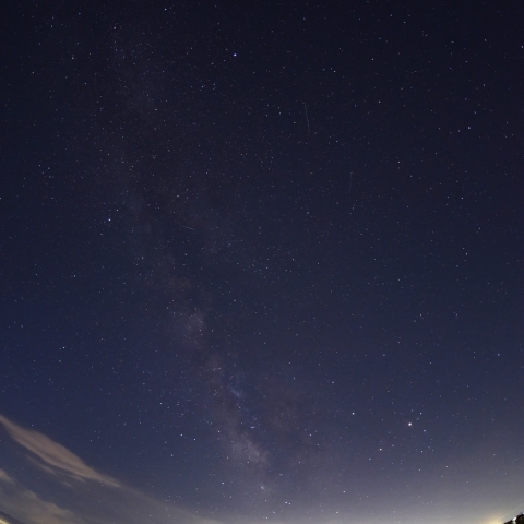 街中で見る天の川（2）