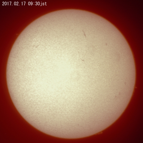 太陽、2月17日