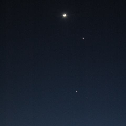 夕空の競演(続）