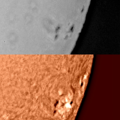 太陽黒点（No.1515）