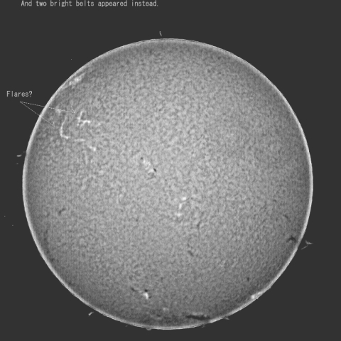 ダークフィラメントの消失（２）