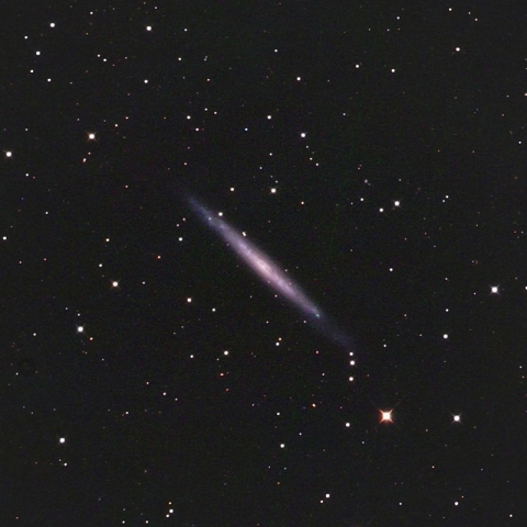 NGC4244 銀の針銀河