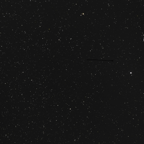 かに星雲に接近した小惑星ウエノミヤ