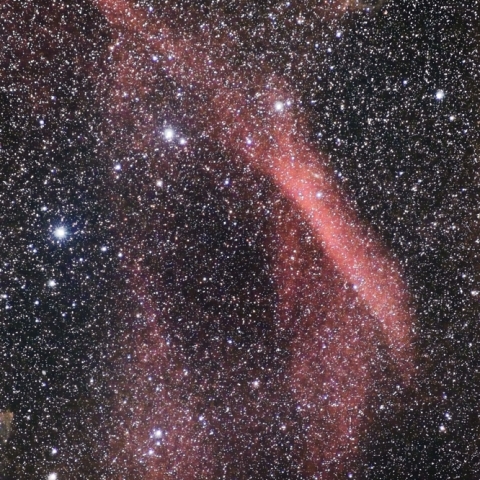 とかげ座の散光星雲(Sh2-126)