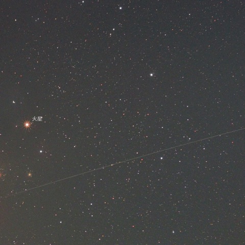 さそり座を射るHST