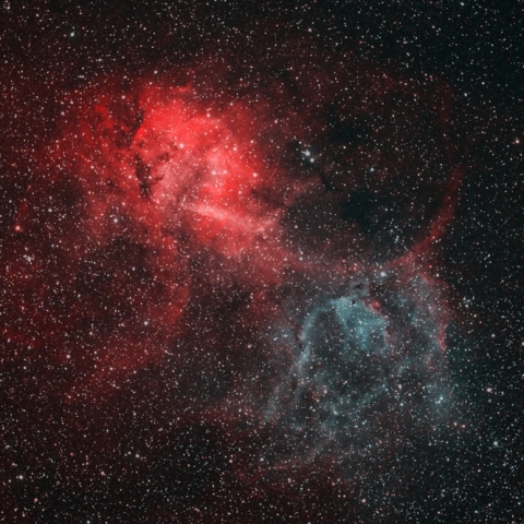 Sh2-132 ライオン星雲