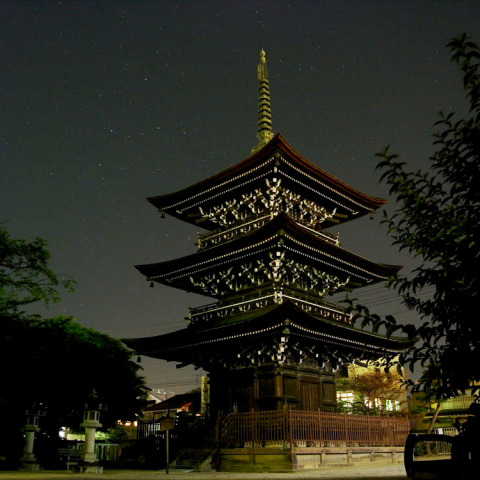 髙山国分寺とカシオペア