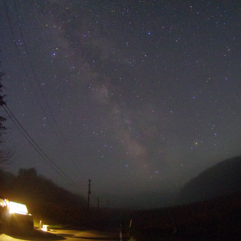 飯館村の天の川