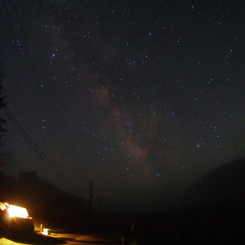 飯舘村の天の川