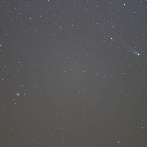 ラブジョイ彗星とM13