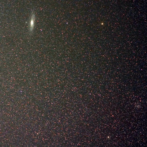 M31,M33,NGC752と流星