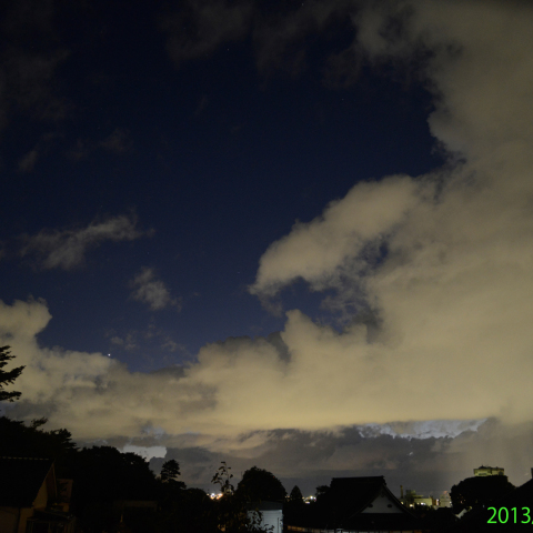 宵の明星とボヤ騒ぎ