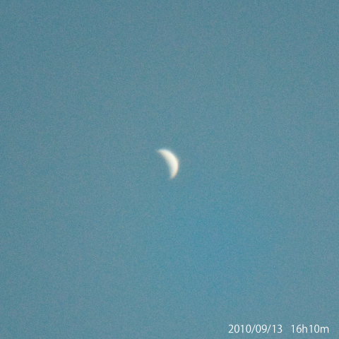 青空の中の金星