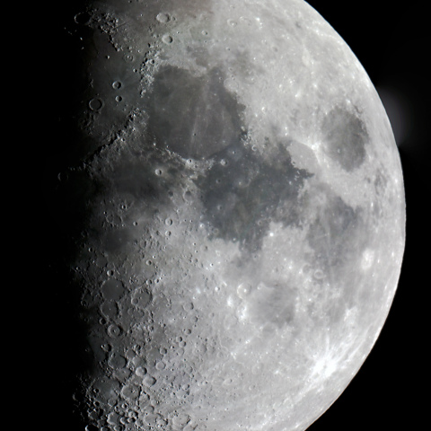 月齢8.1の月(7月9日）