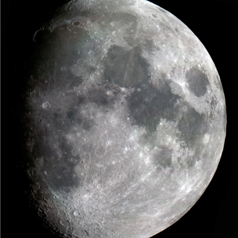 月齢10.2の月（7月11日）