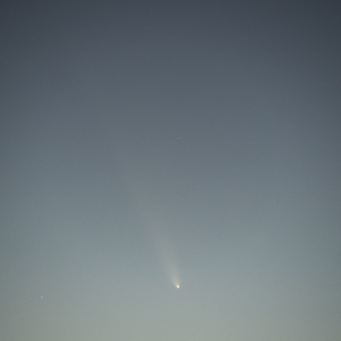 にわかファンが撮った紫金山・アトラス彗星