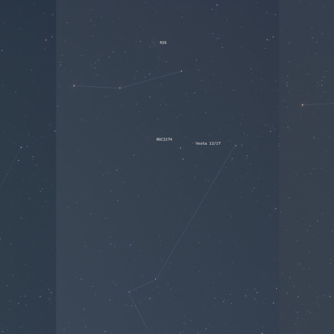 ベスタ 12/7から12/22にかけての動き