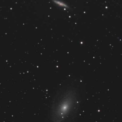 M81 M82 ボーデの銀河と葉巻銀河