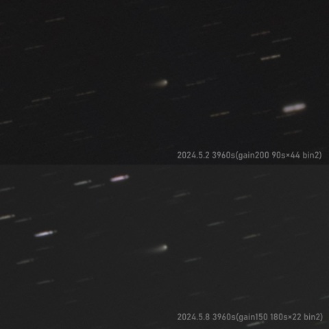 C/2023 A3(Tsuchinshan-ATLAS) 紫金山・アトラス彗星